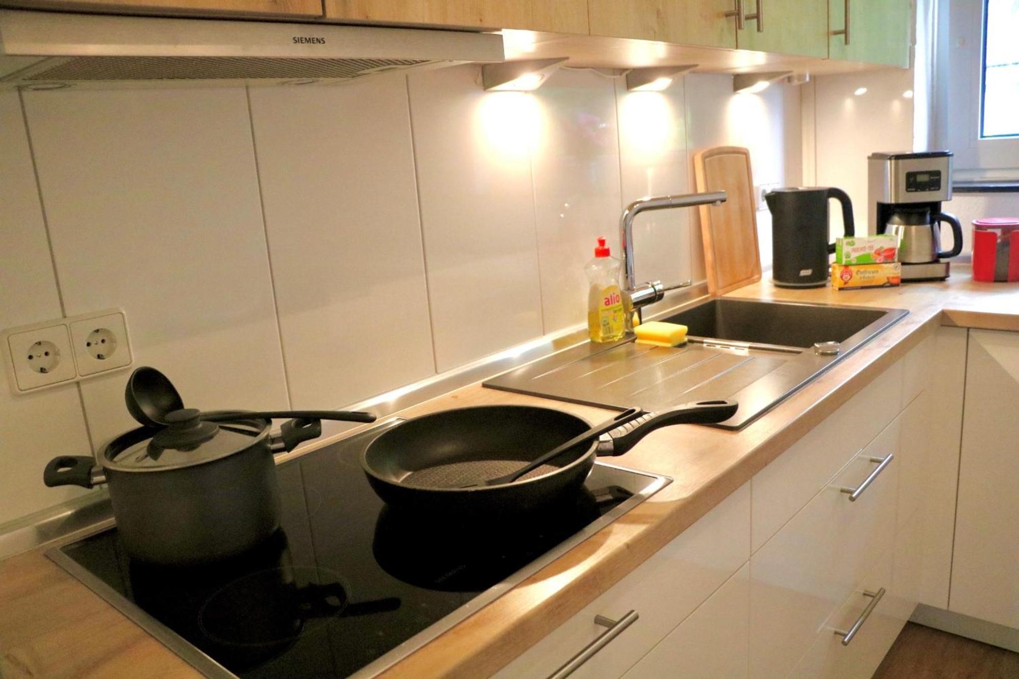 Ecocube Apartment2 Meppen14, Balkon, Kueche, Waschmaschine Εξωτερικό φωτογραφία