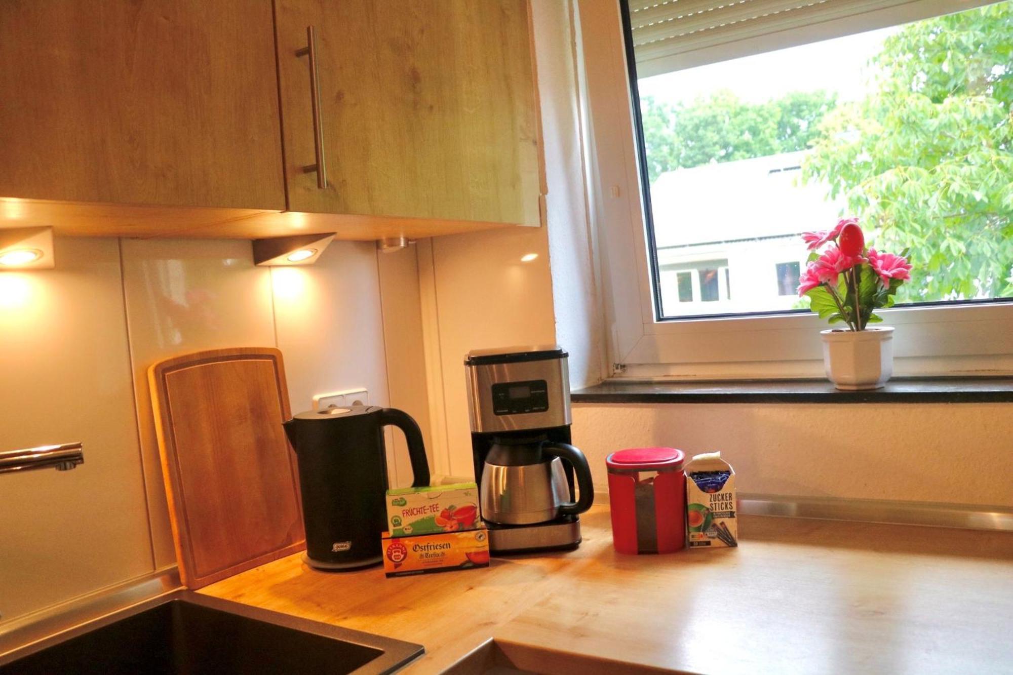 Ecocube Apartment2 Meppen14, Balkon, Kueche, Waschmaschine Εξωτερικό φωτογραφία